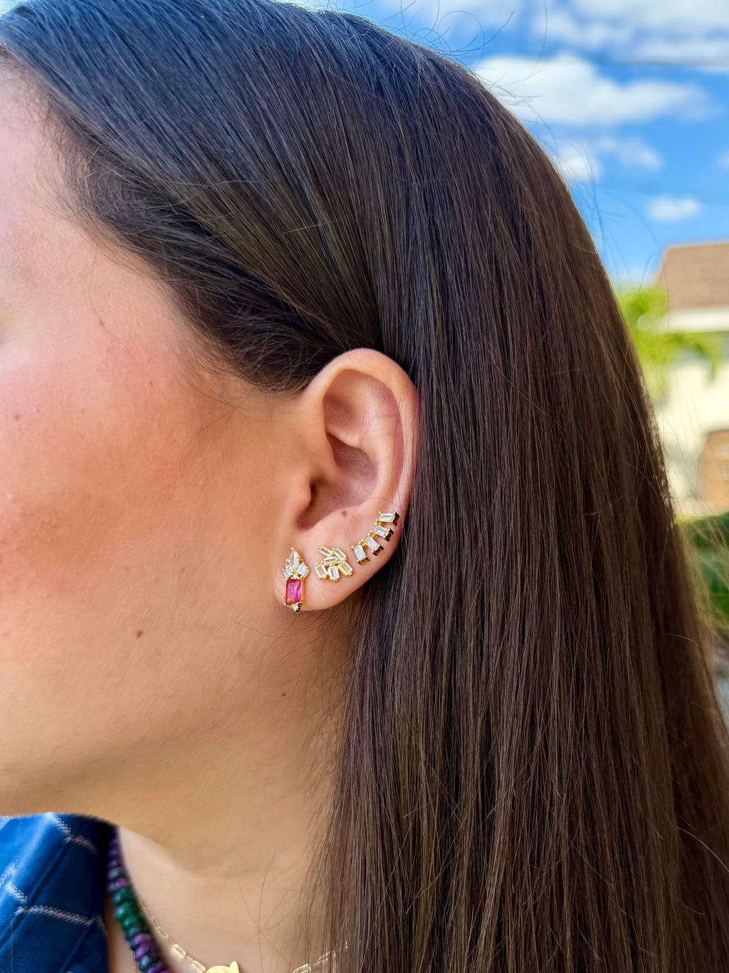 Pink Ice Earrings
