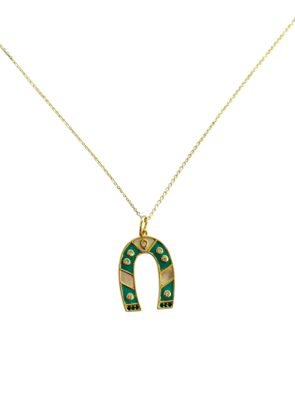 Lucky Horseshoe Necklace