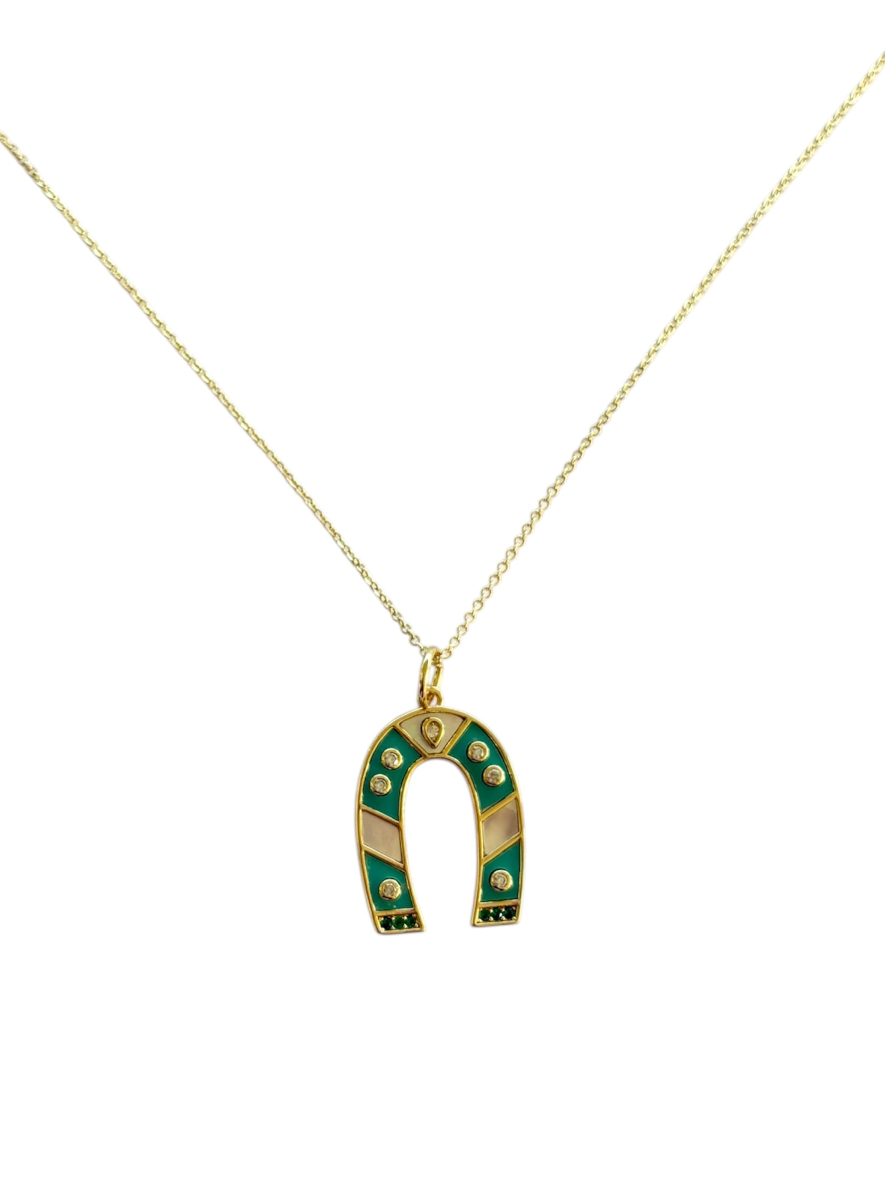 Lucky Horseshoe Necklace